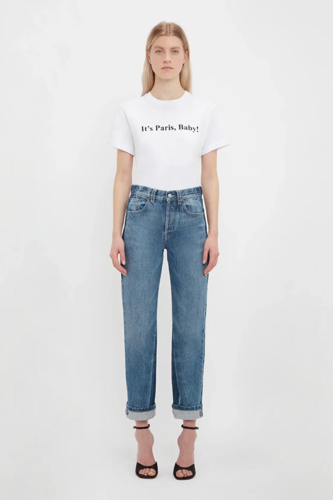 Julia Jean In Contrast Wash